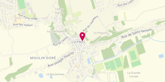 Plan de Caisse d'Epargne (Agence de Luynes), 10 Rue de la République, 37230 Luynes