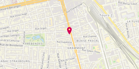 Plan de La France Mutualiste, 39 Avenue Grammont, 37000 Tours