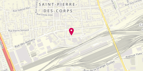 Plan de Harmonie Mutuelle, 31 Rue Fabienne Landy, 37700 Saint-Pierre-des-Corps
