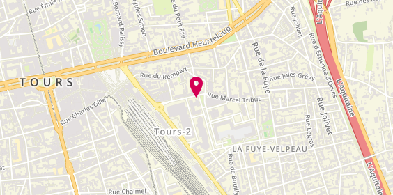 Plan de Macif Assurances, 31 Rue Marcel Tribut, 37000 Tours