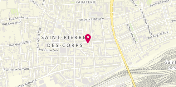 Plan de Allianz, 55 Ter Avenue de la Republique, 37700 Saint-Pierre-des-Corps