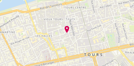 Plan de Niot Sebastien Francois Thierry, 30 Rue Richelieu, 37000 Tours