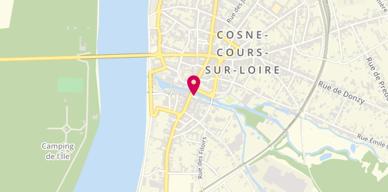 Plan de Monceau Assurances, 1 Rue Saint-Agnan, 58200 Cosne-Cours-sur-Loire