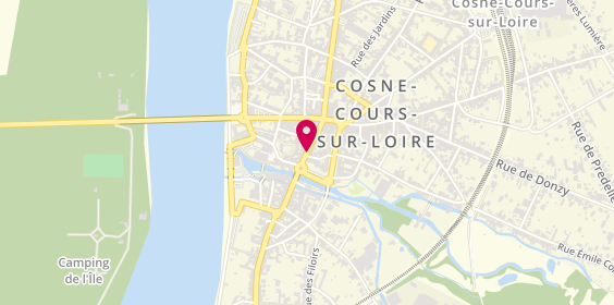 Plan de Groupama, 15 Rue Saint-Jacques, 58200 Cosne-Cours-sur-Loire