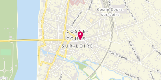Plan de Billet Gl Assurances, 19 Square Gambon, 58200 Cosne-Cours-sur-Loire