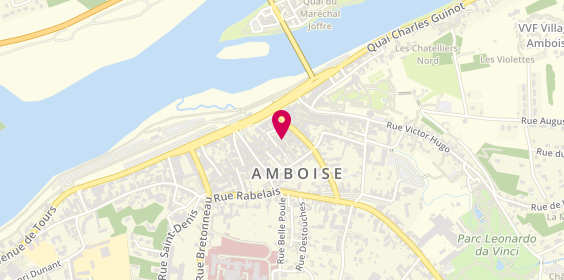 Plan de MAAF Assurances AMBOISE, 34 Rue Nationale, 37400 Amboise