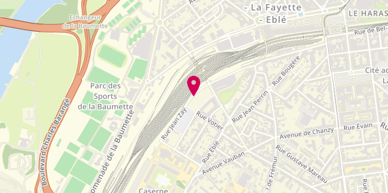 Plan de Axa France, 13 Rue Jean Zay, 49000 Angers