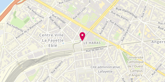 Plan de La France Mutualiste, 3 Avenue Turpin de Crisse, 49100 Angers