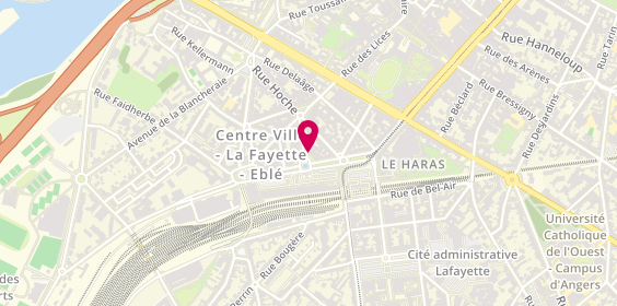 Plan de GMF, 1 place de la Gare, 49100 Angers