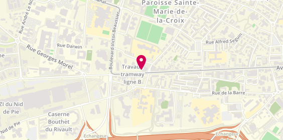 Plan de MMA Assurances ANGERS PATTON, 152 avenue du Général Patton, 49000 Angers