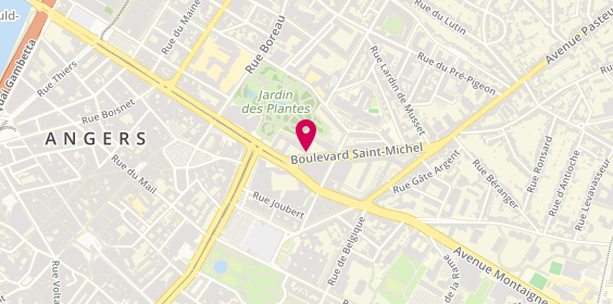 Plan de Mgen Section Departementale 49, 57 Boulevard Saint-Michel, 49000 Angers