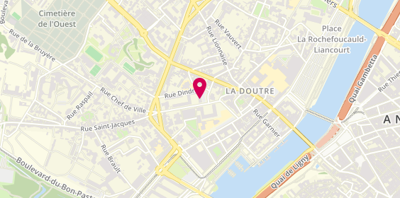 Plan de Mapa Prevoyante-Accidents, 28-32 Rue Saint-Nicolas, 49100 Angers