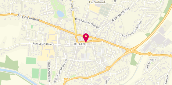 Plan de Agence SwissLife Blain - Thierry PAYSSERAND, 3 Rue de Nantes, 44130 Blain