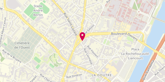 Plan de Agence de Angers Bichon, 9 place du Dr Bichon, 49100 Angers