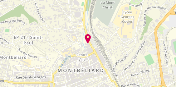 Plan de GMF Assurances MONTBELIARD, 45 avenue des Alliés, 25200 Montbéliard