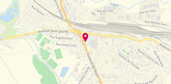 Plan de AXA Assurance et Banque Richard CERTAIN, 3 Bis avenue de Dijon, 21150 Venarey-Les Laumes