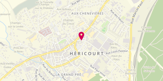 Plan de Groupama Grand Est, 9 avenue Jean Jaurès, 70400 Héricourt
