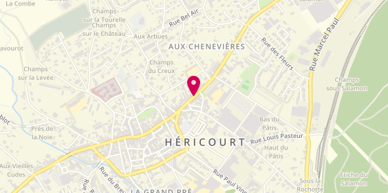 Plan de Allianz Assurance HERICOURT - Arnold KAPITANY, 16 avenue Léon Jouhaux, 70400 Héricourt
