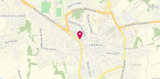 Plan de Agence Carnac, 36 Rue Saint-Cornély, 56340 Carnac