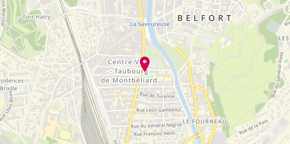 Plan de Mutuelle de Poitiers Assurances, 5 Faubourg de Montbéliard, 90000 Belfort