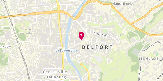 Plan de Groupama Grand Est, 13 Boulevard Sadi Carnot, 90000 Belfort