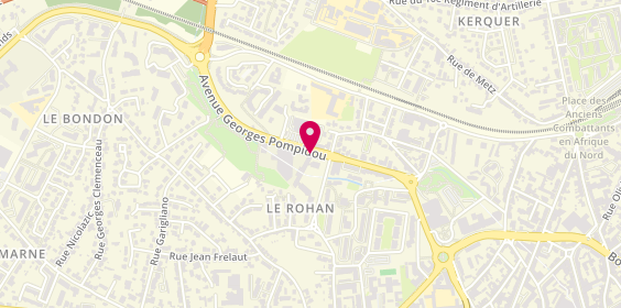 Plan de MAPA Assurances Vannes, 9 avenue Georges Pompidou, 56000 Vannes