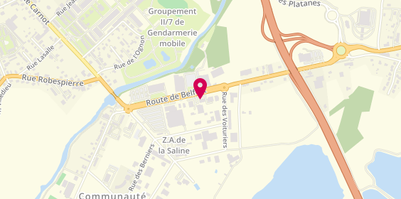 Plan de AXA, Route de Belfort, 70200 Lure