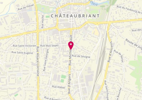 Plan de MACIF, 31 Rue Michel Grimault, 44110 Châteaubriant