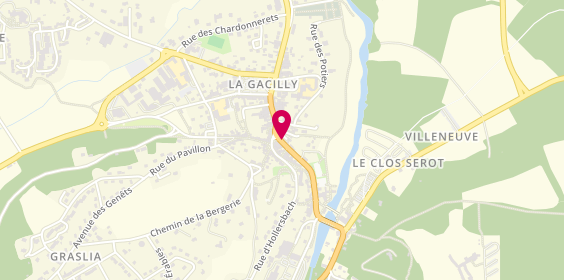 Plan de Allianz Assurance LA GACILLY - Valérie LE COQ, 5 Rue du Relais, 56200 La Gacilly