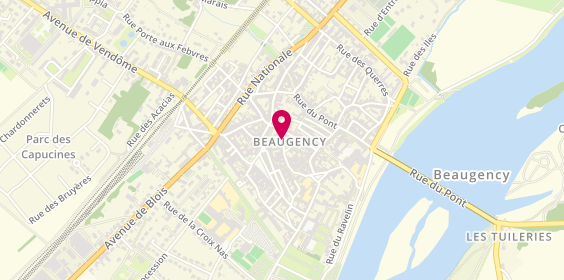 Plan de Agence Beaugency, 2 place du Dr Hyvernaud, 45190 Beaugency