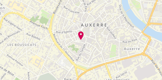 Plan de Allianz Assurance AUXERRE ST PIERRE - Ludovic BOURDIN, 11 Rue René Schaeffer, 89000 Auxerre