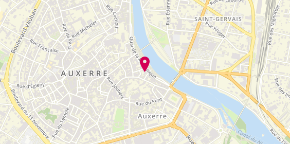 Plan de Allianz Assurance AUXERRE PAUL BERT - Etienne & Carine PERASSO, 16 Quai de la République, 89000 Auxerre