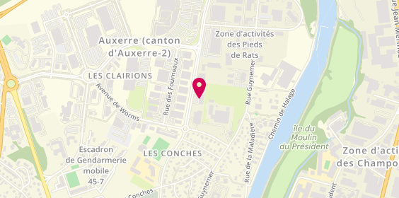 Plan de Macif, 64 avenue Haussmann, 89000 Auxerre