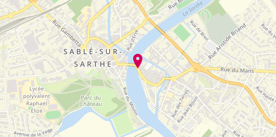 Plan de Roblot Julie, 2 Quai National, 72300 Sablé-sur-Sarthe