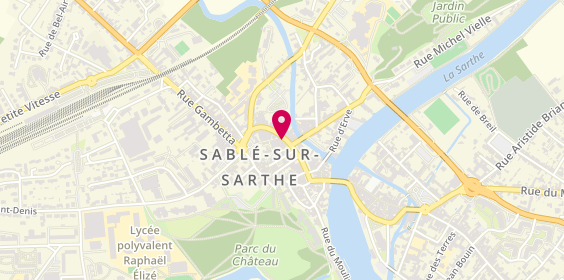 Plan de Mma, 6 Rue Carnot, 72300 Sablé-sur-Sarthe