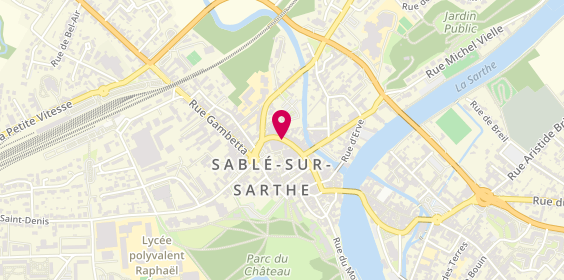 Plan de Philippe Sohier, 8 Carnot, 72300 Sablé-sur-Sarthe
