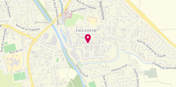 Plan de Agence Groupama Ensisheim, 24 Rue de la 1ère Armée Française, 68190 Ensisheim