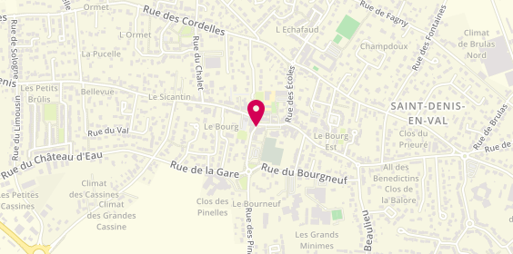 Plan de Agence de St Denis en Val, 1 Rue du Roussillon, 45560 Saint-Denis-en-Val
