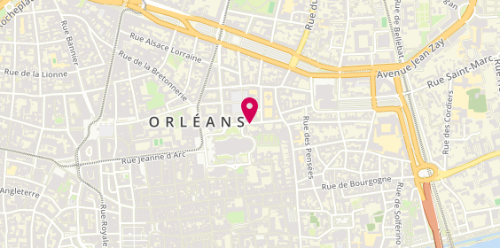 Plan de Mutuelle Ecclesiastique d'Orleans, 7 Rue Dupanloup, 45000 Orléans