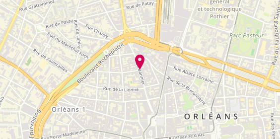 Plan de Agence SwissLife Orléans - Emmanuel TONIUTTI, 88 Rue Bannier, 45010 Orléans