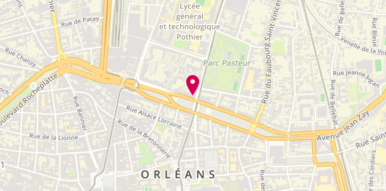 Plan de Sogécap - Orléans, 42 Boulevard Alexandre Martin, 45000 Orléans