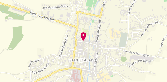 Plan de Cabinet ANNE Coutelle, 16 Rue du Guichet, 72120 Saint-Calais