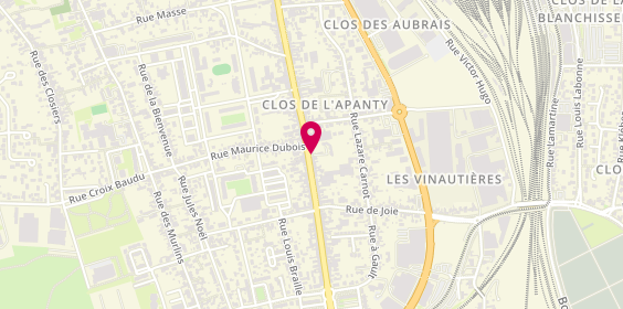 Plan de Matmut, 246 Rue du Faubourg Bannier, 45400 Fleury-les-Aubrais