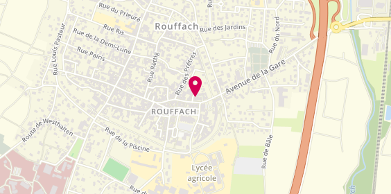 Plan de Agence Groupama Rouffach, 21 Rue du Maréchal Lefebvre, 68250 Rouffach
