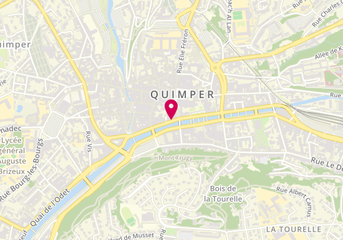 Plan de Mutuelle de Poitiers Assurances, 4 parc, 29000 Quimper