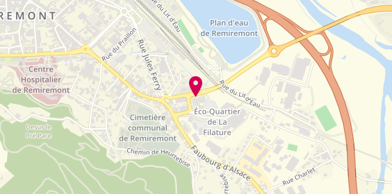 Plan de Allianz, 12 Rue des Cardes, 88200 Remiremont