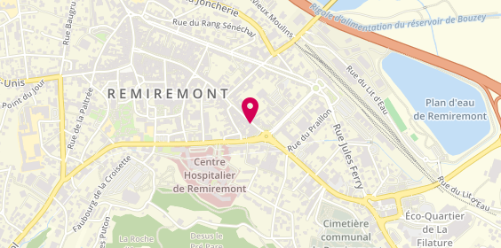 Plan de Groupama, 118 Rue Charles de Gaulle, 88200 Remiremont