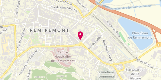 Plan de Mutuelle de Poitiers Assurances - Benjamin BOILLOT, Résidence l'Empereur
121 Rue Charles de Gaulle, 88200 Remiremont