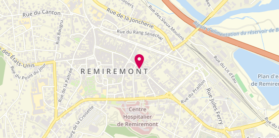 Plan de MAAF Assurances REMIREMONT, 74 Charles de Gaulle, Bis, 88200 Remiremont