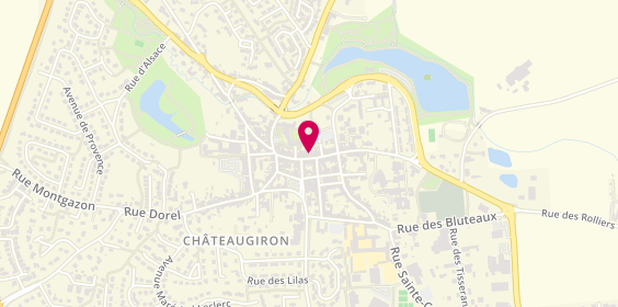 Plan de Allianz Assurance CHATEAUGIRON - Julien RONSIN, 24 Rue de la Madeleine, 35410 Châteaugiron